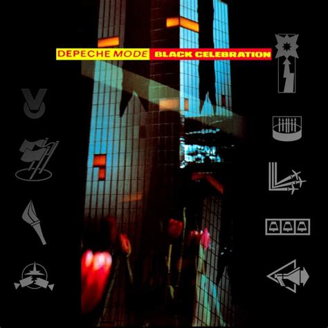 depeche mode black celebration album cover